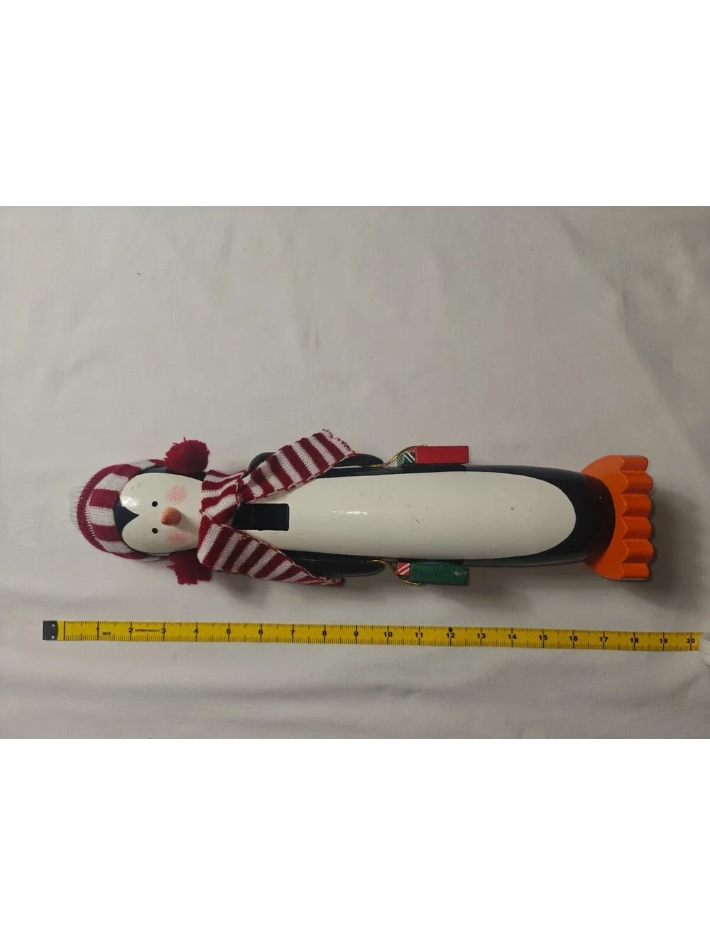 Penguin Nutcracker Christmas 17” Decorative Christmas Presents